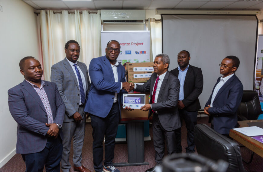 Management and Development for Health through the U.S Centers for Disease Control and Prevention – Data for Health hands over ICT equipment’s to boost disease surveillance at Tanzania’s borders.