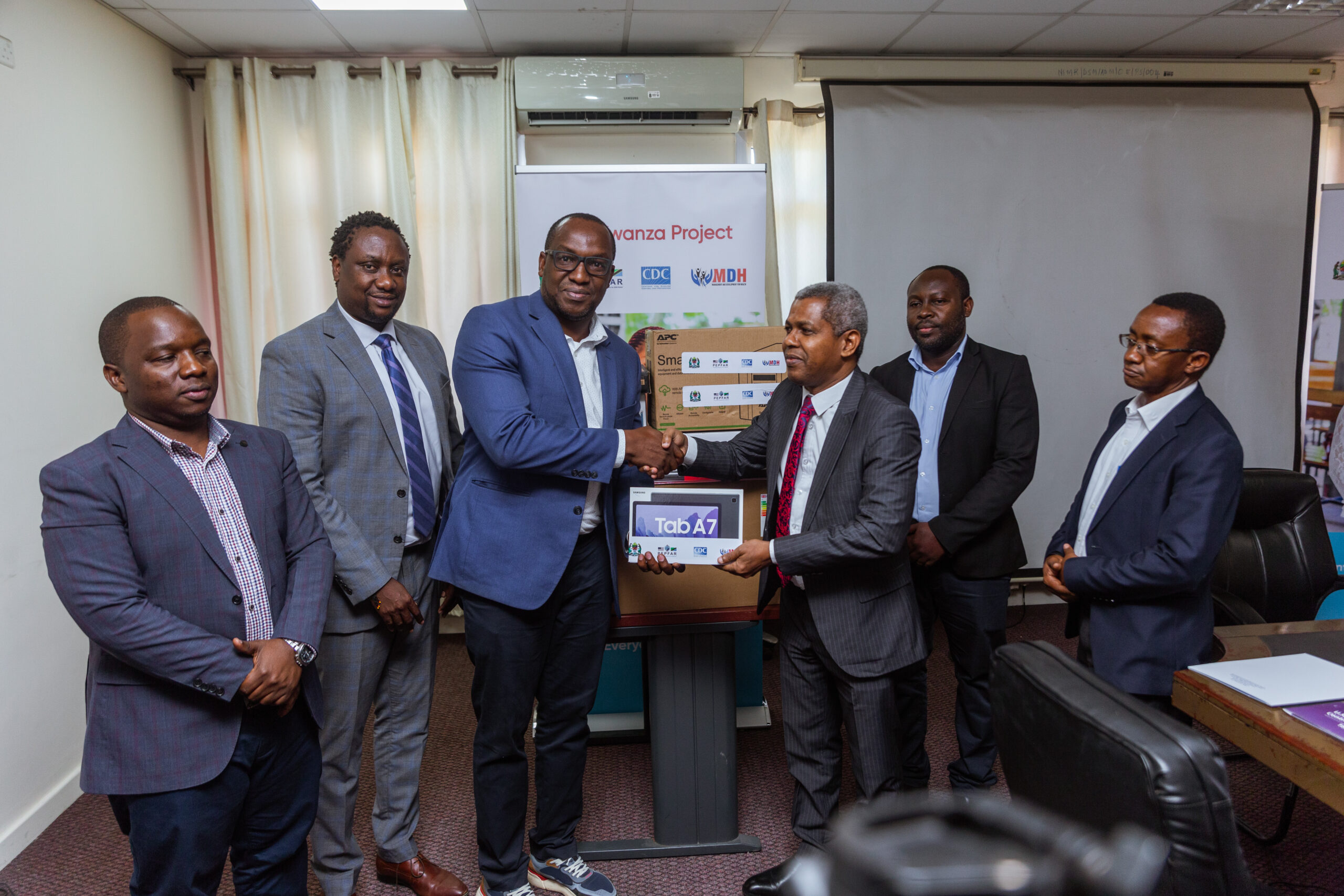 Read more about the article <strong>Management and Development for Health through the U.S Centers for Disease Control and Prevention – Data for Health hands over ICT equipment’s to boost disease surveillance at Tanzania’s borders.</strong>